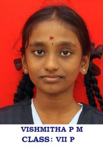 PROUD OF YOUR GOLD MEDAL WIN AND STATE-LEVEL QUALIFICATION. KEEP SHINING VISHMITHA P M!